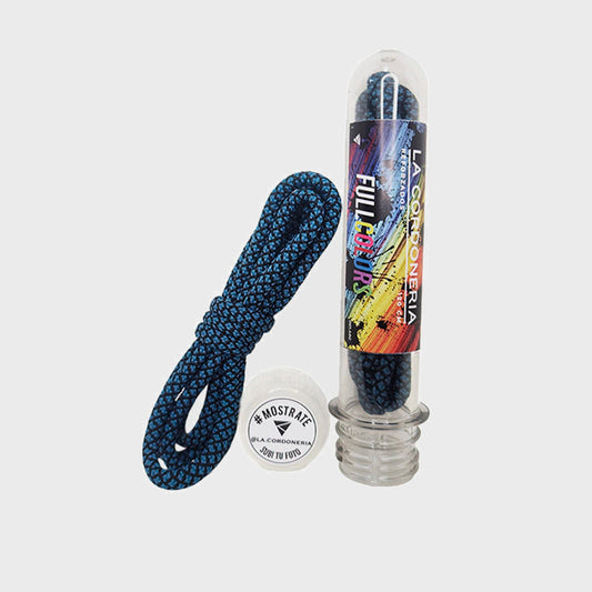 CORDONES LA CORDONERIA FULL COLOR PETROLEO 120CM