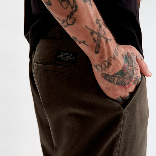 JEAN CIRCA REGULAR CHINO PANT MILITARY