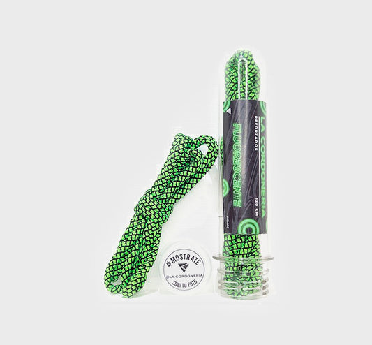 CORDONES LA CORDONERIA FLUORESCENTE VERDE OZWEEGO 120CM