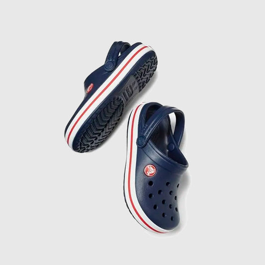 Zuecos Crocs Crocband azul/blanco navy niños