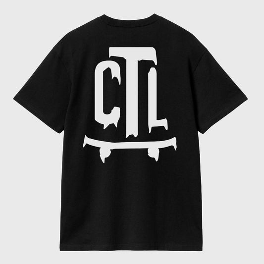 REMERA CTL OVERSIZE DISSOLVE BLACK