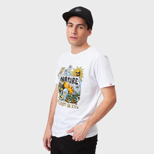 Remera Element Not just in it Hombre blanco