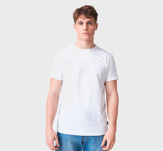REMERA BILLABONG FUNDAMENTAL WHITE