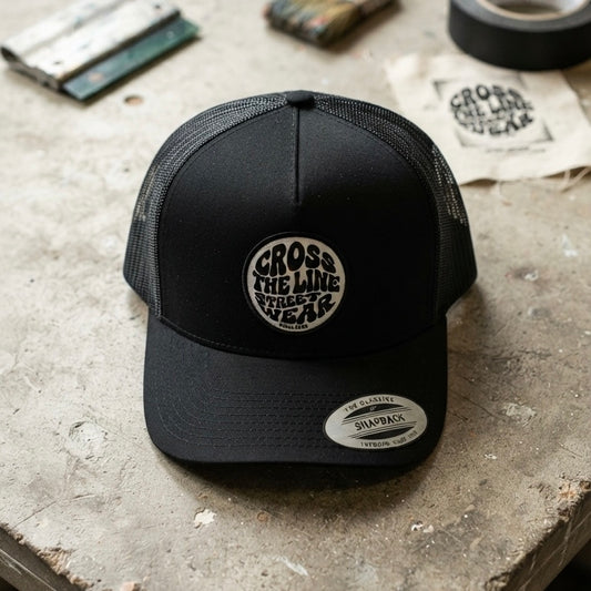 Gorra Ctl groove negra trucker YP