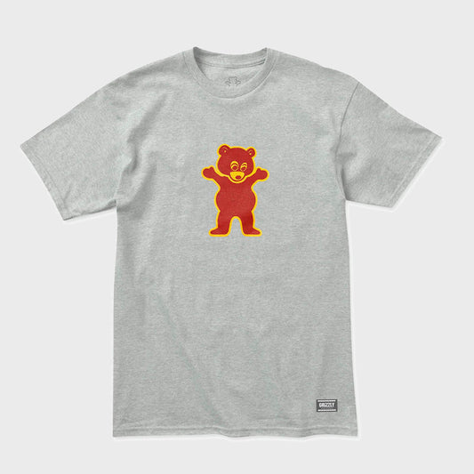 REMERA GRIZZLY MASCOT GREY