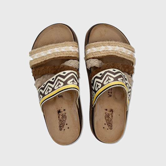 SANDALIAS ROCAS ISLANDIA CAMEL