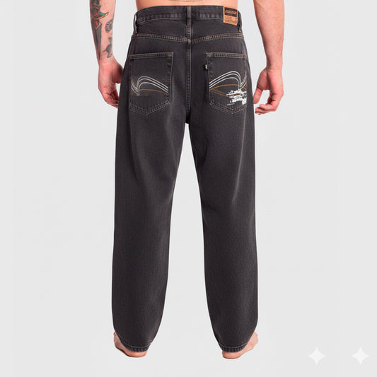 JEAN RIP CURL BAGGY VINTAGE BLACK
