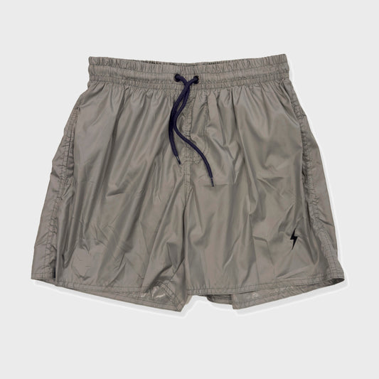 SHORT DE AGUA JOGGER PLATA