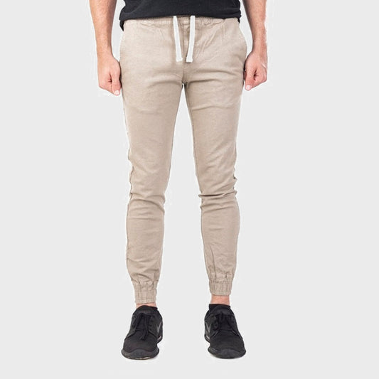 PANTALON JOGGERS BEIGE