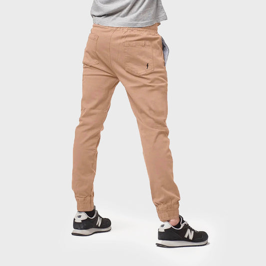 PANTALON JOGGERS CAMEL