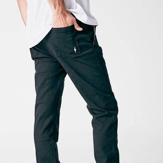 PANTALON JOGGERS CHINO NEGRO