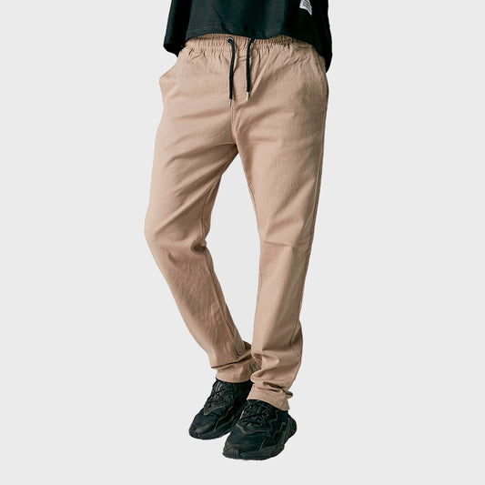 PANTALON JOGGERS CHINO CAMEL