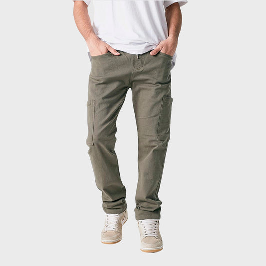 PANTALON JOGGERS CARGO SOFT VERDE