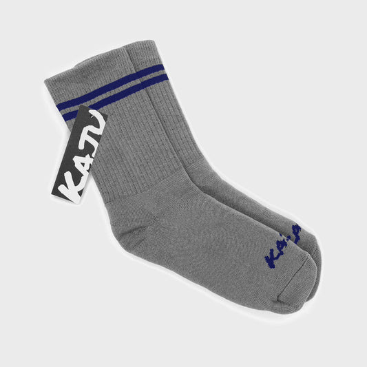 MEDIAS KAJU STRIPE GREY BLUE