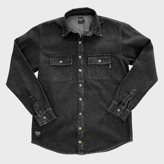 CAMISACO DE JEAN KAJU SIDNEY BLACK