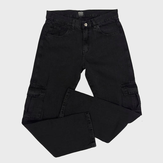 JEAN KAJU MANILA CARGO LIGHT BLACK