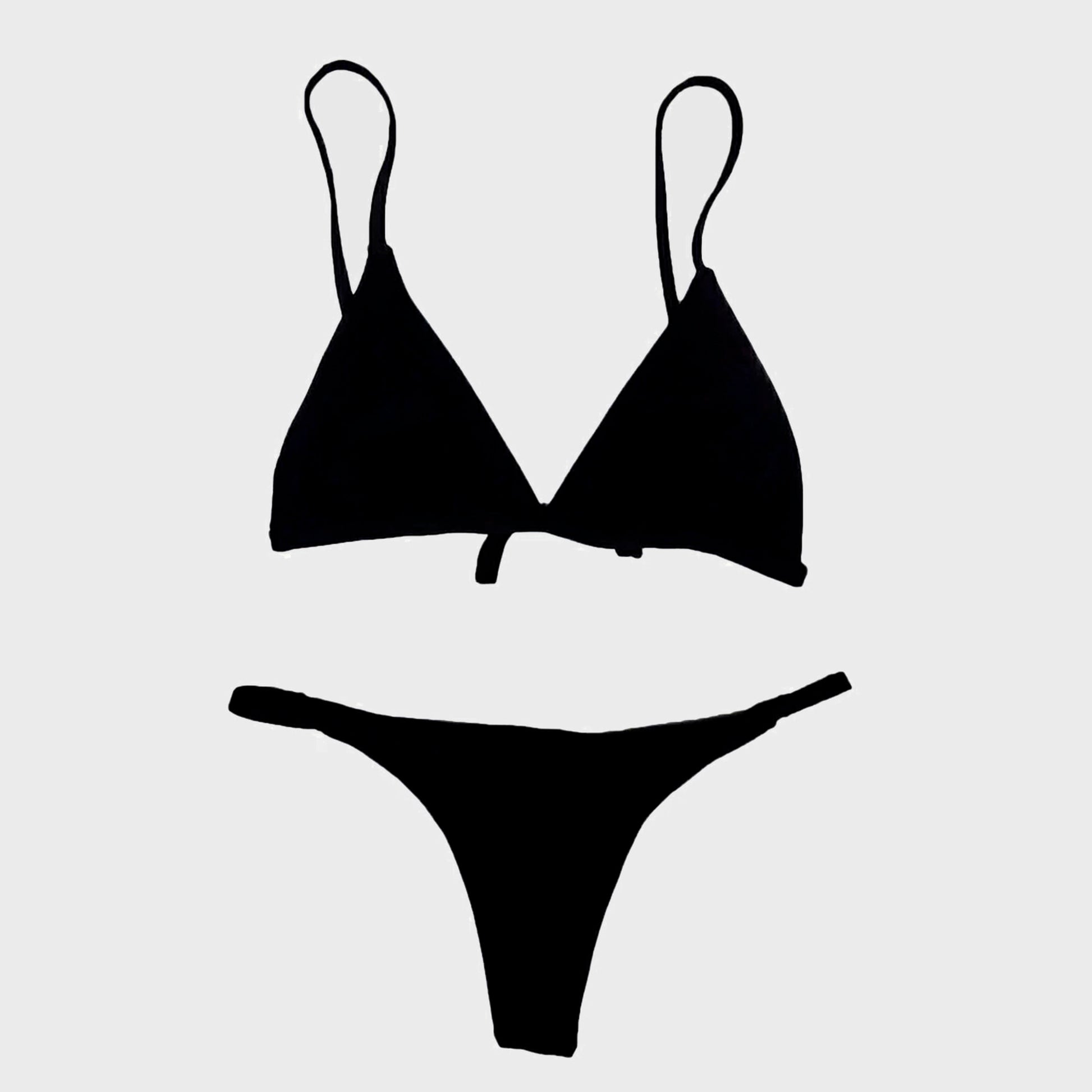 BIKINI KAJU BOJURU BLACK - Cross the line