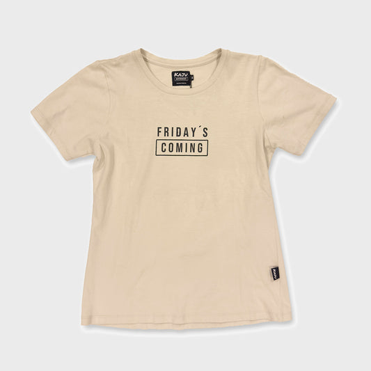REMERA KAJU FRIDAY COMING BEIGE