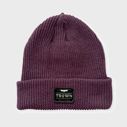 BEANIE TROWN PATCH TROWN INVERTED VIOLET