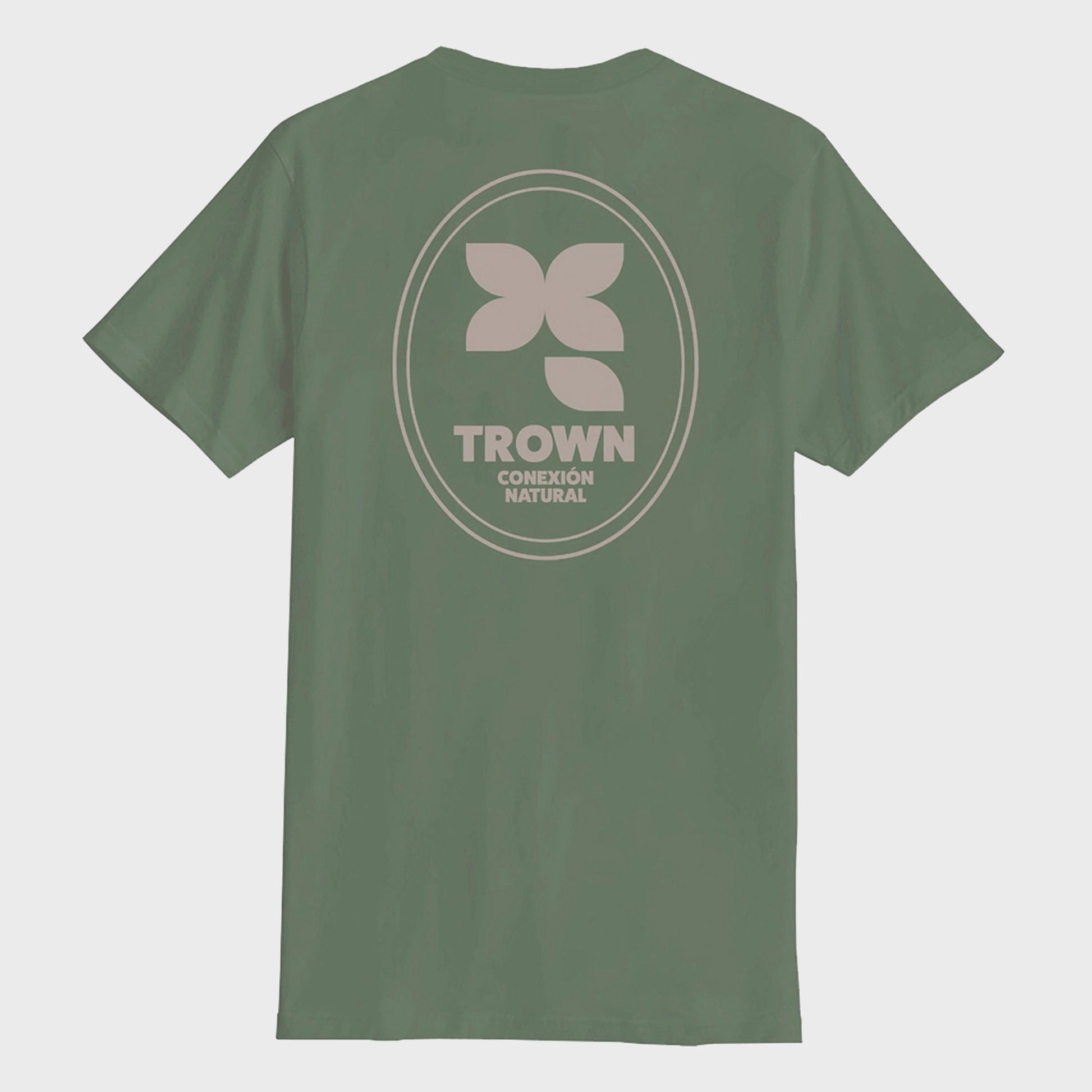 REMERA TROWN CONEXIÓN GREEN - Cross the line