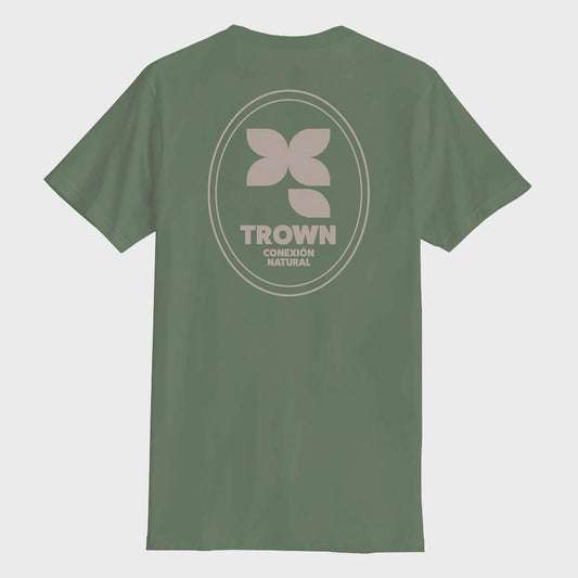 REMERA TROWN CONEXIÓN GREEN - Cross the line