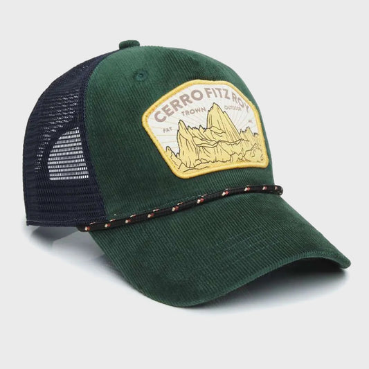 GORRA TROWN THE FITZ CORD GREEN