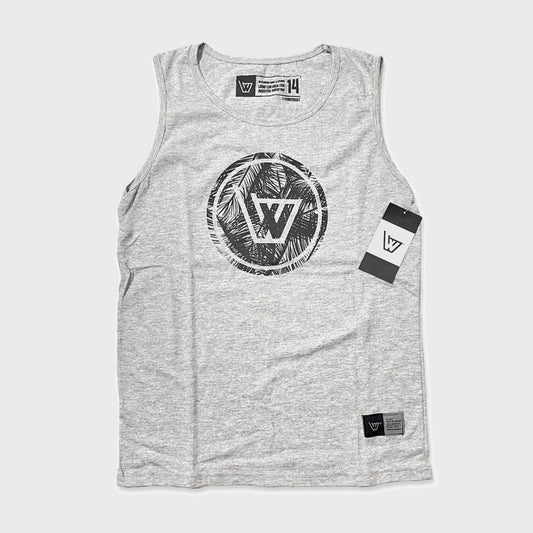 MUSCULOSA WAAT KIDS PALMS LIGHT GREY
