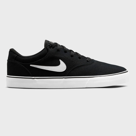 Nike SB Zapatillas Chron 2 Tela Unisex Negro blanco Urbano/Skate