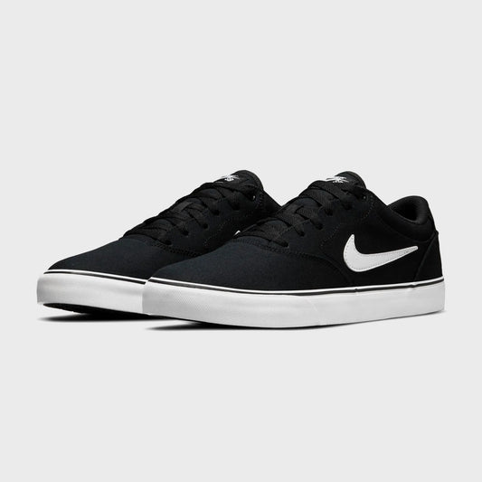 Nike SB Zapatillas Chron 2 Tela Unisex Negro blanco Urbano/Skate
