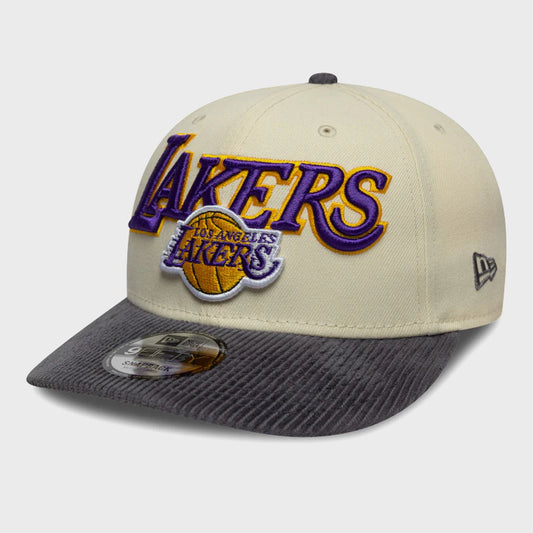 GORRA NEW ERA LOS ANGELES LAKERS CORD