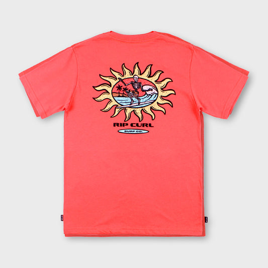 REMERA RIP CURL RLX PRINT RED OM
