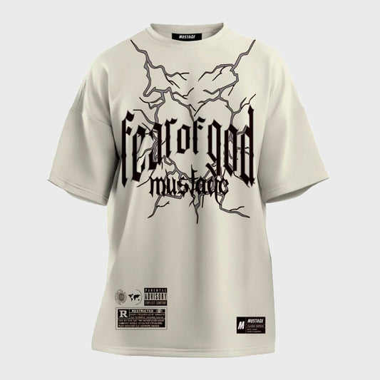 REMERA MUSTAQE FEAR OF GOD WHITE