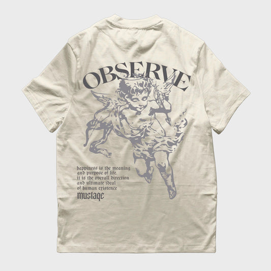 REMERA MUSTAQE OBSERVE WHITE