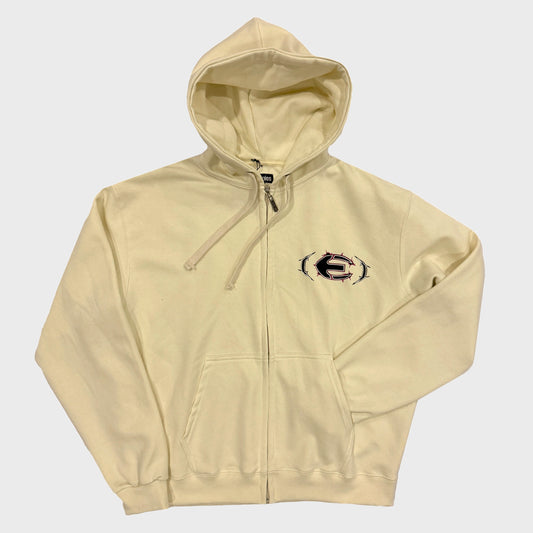 CAMPERA ETNIES BOXY RISE ZIP HOODIE CORAL