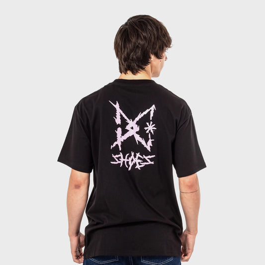 REMERA DC ROCKER BLACK