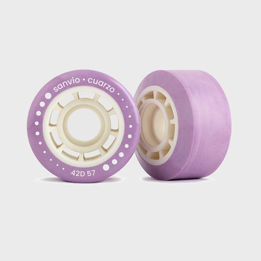 RUEDAS PATIN SANVIO CUARZO 42
