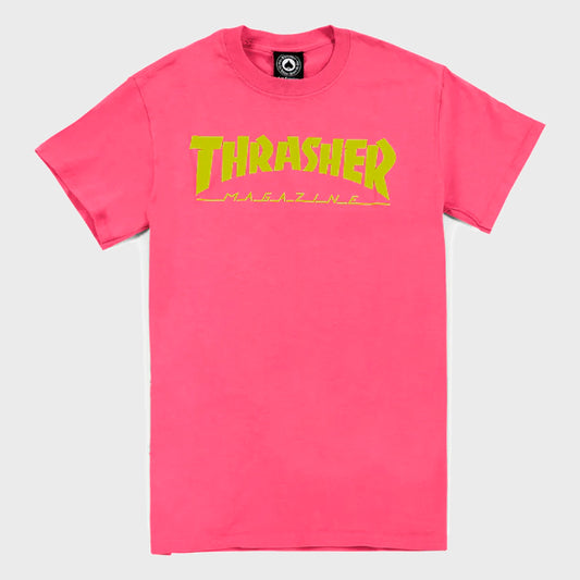 REMERA THRASHER SKATEMAG PINK