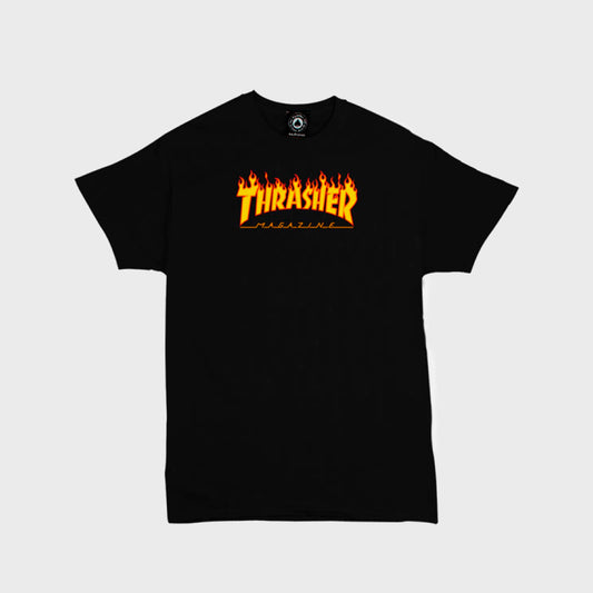 REMERA THRASHER FLAME KIDS