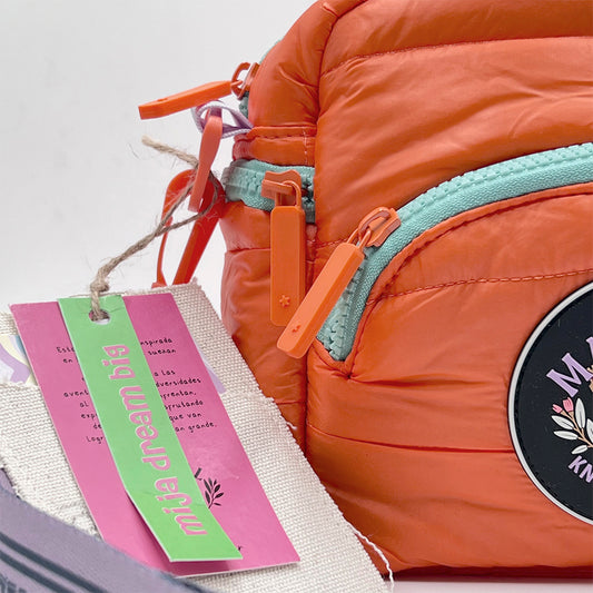 MINI BOLSO ROCAS SERENA NARANJA