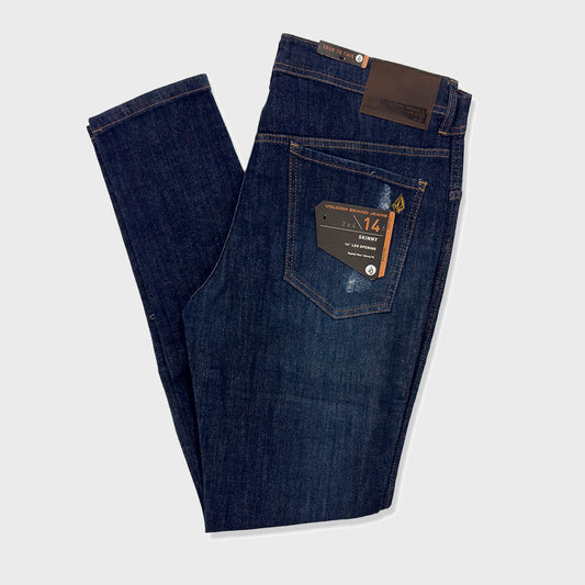 JEAN VOLCOM 2X4 BLUE TRASHED