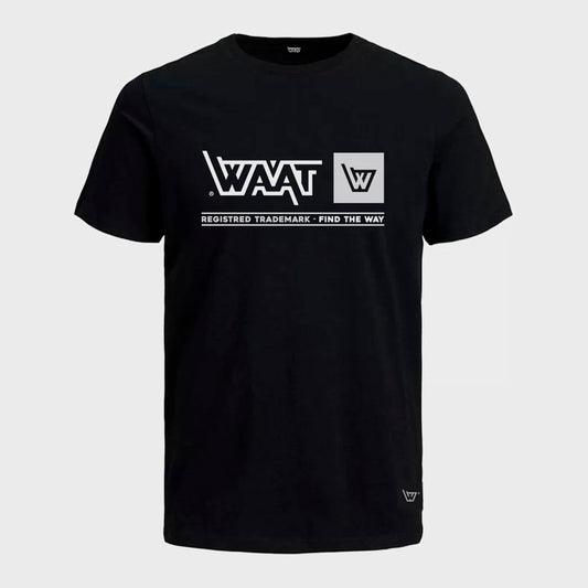 REMERA WAAT REGULAR CLASSIC BLACK
