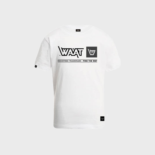 REMERA WAAT CLASSIC WHITE GROMS