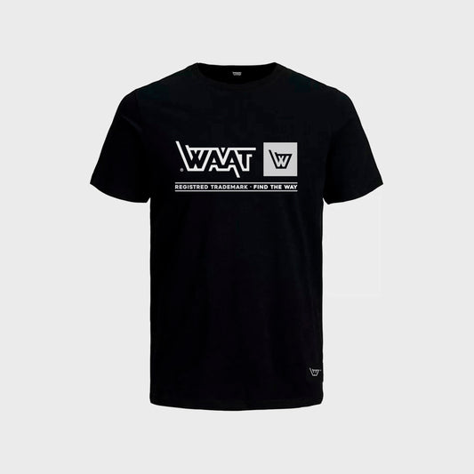 REMERA WAAT CLASSIC BLACK GROMS