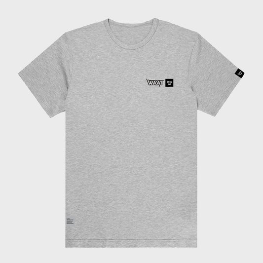 REMERA WAAT REGULAR SILVER BULLET GREY LIGHT BLUE