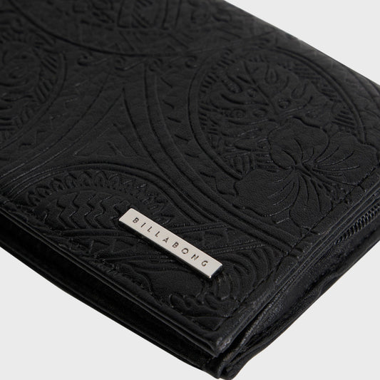 Billetera Billabong Tropical Rhapsody Beach Negro