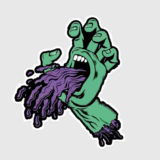 CALCO SANTA CRUZ THROW UP HAND XXL VINILO PREMIUM MATE