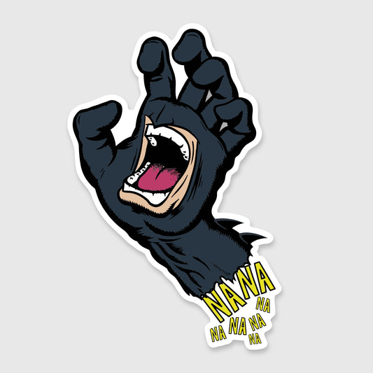CALCO SANTA CRUZ BATMAN HAND VINILO PREMIUM MATE