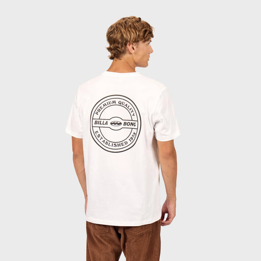 Remera Billabong Rott Tee Blanco Hombre