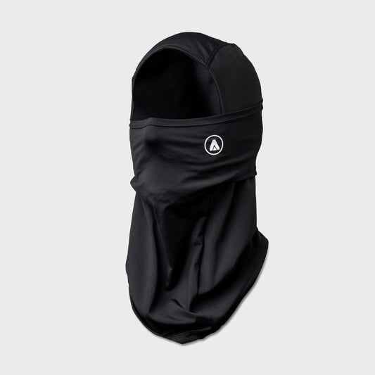Balaclava ombak lenga cuello negro unisex