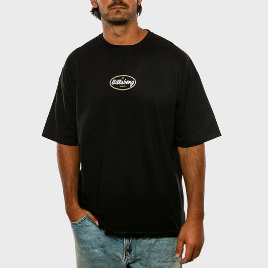 Remera Billabong Miniprett Over Tee Negro Hombre